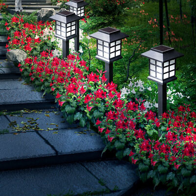 Emitto 6x LED Solar Power Garden Lights Landscape Path Lawn Yard Lamp Outdoor